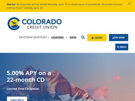 'ccu.org' screenshot