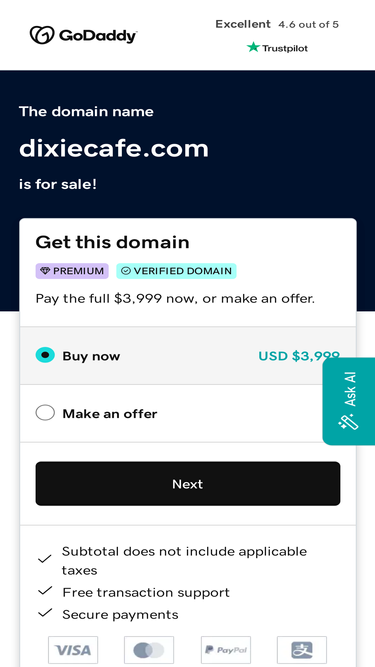dixiecafe.com