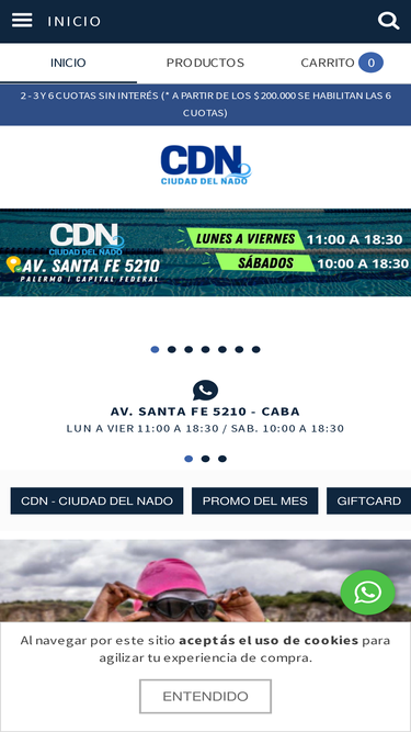 ciudaddelnado.com.ar