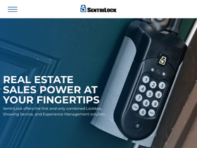 'sentrilock.com' screenshot