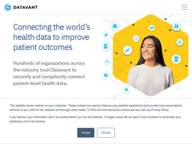 'datavant.com' screenshot