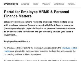 '99employee.com' screenshot