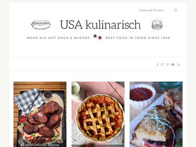 'usa-kulinarisch.de' screenshot