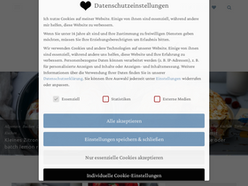 'zuckerzimtundliebe.de' screenshot