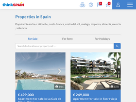 'thinkspain.com' screenshot