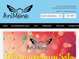 animono.org homepage screenshot