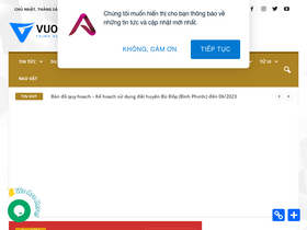 'vuongphat.com.vn' screenshot