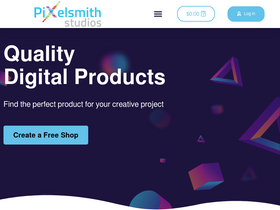 'pixelsmithstudios.com' screenshot