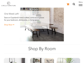 'circlefurniture.com' screenshot