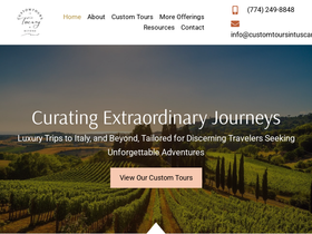 customtoursintuscany.com