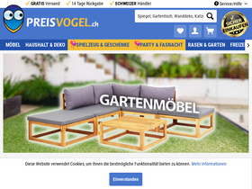 'preisvogel.ch' screenshot