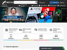 'necxus.com.ar' screenshot