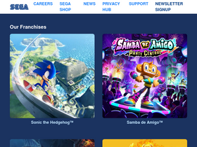 'sega.com' screenshot