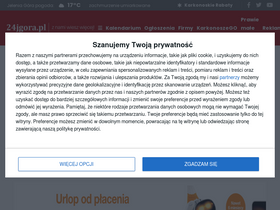 '24jgora.pl' screenshot