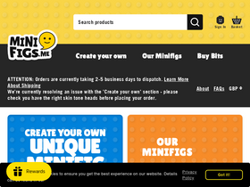 'minifigs.me' screenshot