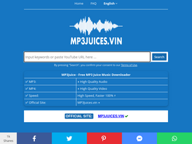 'mp3juices.vin' screenshot