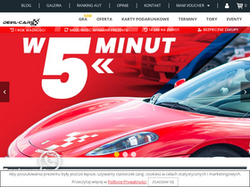 'devil-cars.pl' screenshot