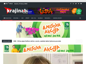 'krajina.ba' screenshot