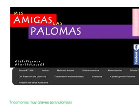 'misamigaslaspalomas.com' screenshot