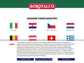 'borotalco.com' screenshot