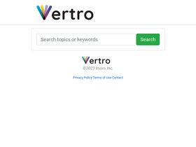 'vertro.com' screenshot