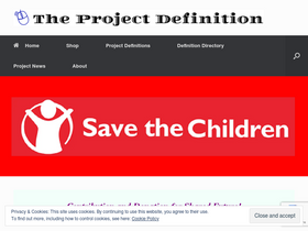 'theprojectdefinition.com' screenshot
