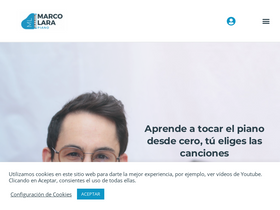 'marcolara.net' screenshot