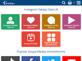 'instatakipci.com' screenshot