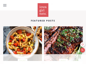 'iowagirleats.com' screenshot