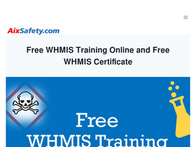 'aixsafety.com' screenshot