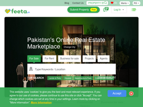 'feeta.pk' screenshot