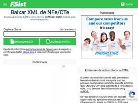 'fsist.com.br' screenshot