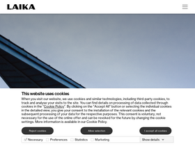 'laika.it' screenshot