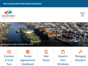 'nwseaportalliance.com' screenshot