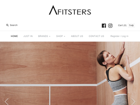 afitsters.com homepage screenshot