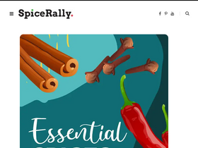 'spicerally.com' screenshot