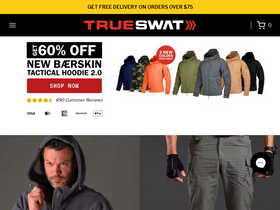 'trueswat.com' screenshot