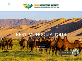 'viewmongolia.com' screenshot
