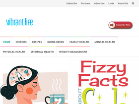'vibrantlife.com' screenshot