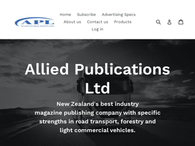 alliedpublications.co.nz homepage screenshot