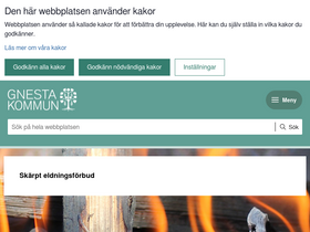 'gnesta.se' screenshot