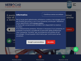 'vetrocar.it' screenshot