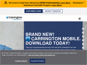 'carringtonmortgage.com' screenshot