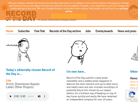 recordoftheday.com