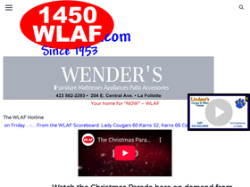'1450wlaf.com' screenshot