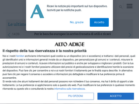 'altoadige.it' screenshot