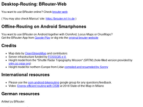 'brouter.de' screenshot