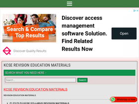 'kcserevision.com' screenshot