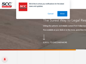 'scconline.com' screenshot