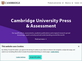 'cambridge.org' screenshot